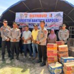 Mahasiswa STIK Angkatan 83 Salurkan Bantuan Kapolri kepada Warga Terdampak Banjir di Gampong Gedumbak