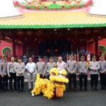 Wakapolda Jambi Monitoring Perayaan Imlek di Sejumlah Kelenteng dan Vihara, Pastikan Ibadah Berlangsung Aman