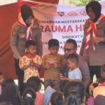 Mahasiswa STIK Angkatan 83 Laksanakan Kegiatan Trauma Healing di Desa Buket Linteung, Kecamatan Langkahan, Kabupaten Aceh Utara