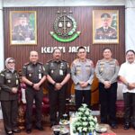 Kapolda Jambi Sambangi Kejati, Perkuat Sinergi Penegakan Hukum dan Implementasi KUHP-KUHAP