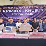 Ditreskrimsus Polda Jambi Ungkap Pembobolan Bank Jambi Rp144,82 Miliar, Tiga Tersangka Diamankan