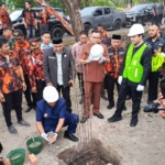 Groundbreaking Sekretariat MPC Pemuda Pancasila, Maulana: Kota Jambi Maju Berkat Kebersamaan