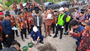 Groundbreaking Sekretariat MPC Pemuda Pancasila, Maulana: Kota Jambi Maju Berkat Kebersamaan