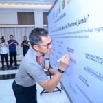 Polda Jambi Perkuat Sinergi Lintas Sektoral, Deklarasikan Strategi Bersama Berantas Geng Motor