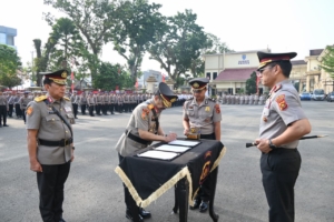 Kapolda Jambi Pimpin Sertijab Wakapolda, Brigjen Pol. K. Yani Sudarto Resmi Emban Amanah Baru