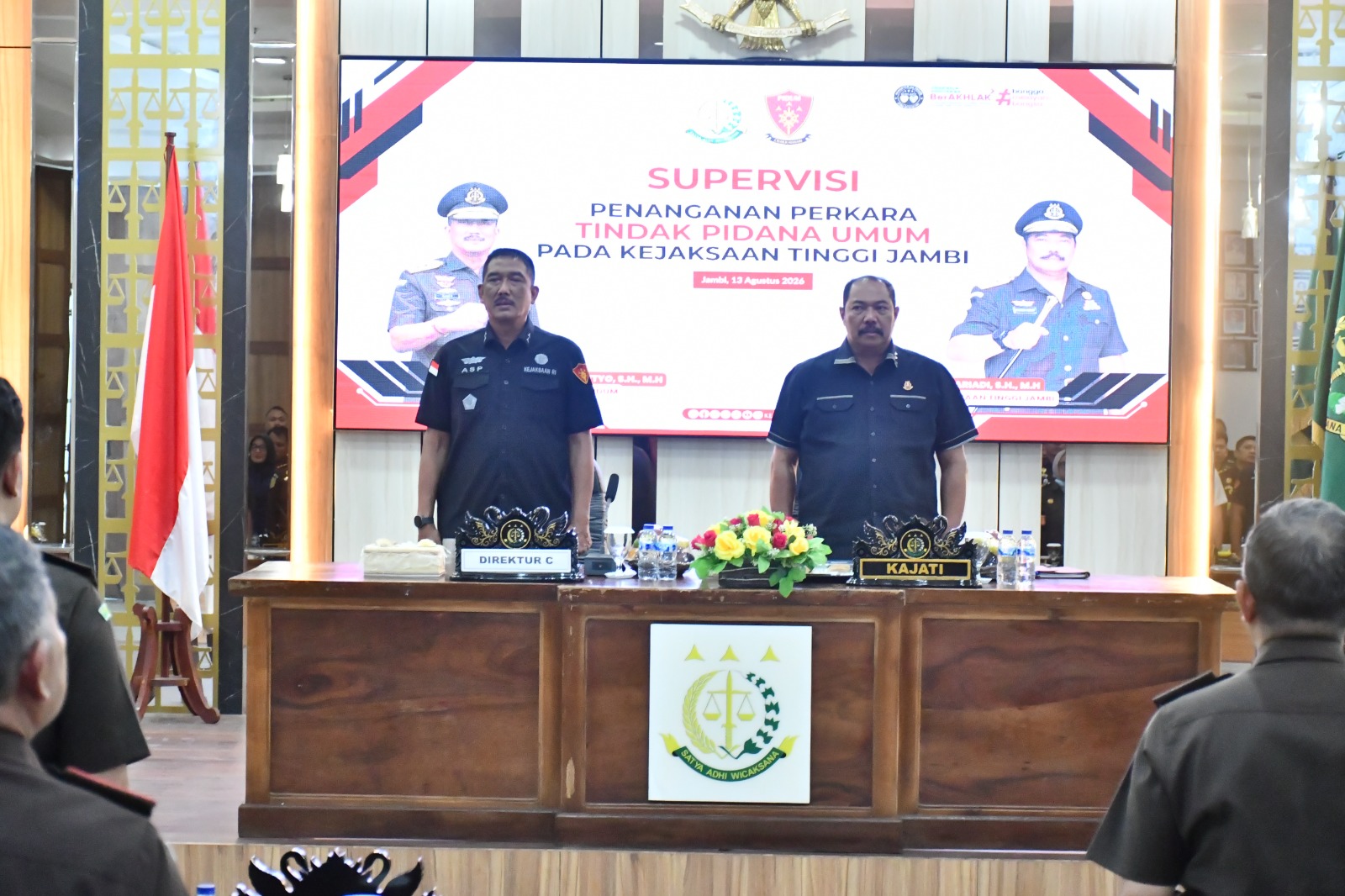 Direktur C Jampidum Kejaksaan RI Laksanakan Supervisi di Kejati Jambi, Perkuat Keseragaman Penegakan Hukum