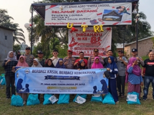 Semarak Kemerdekaan di Sipin Teluk Duren, PT SATU Perkuat Kolaborasi dengan Masyarakat