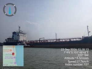 Kapal MT Nurhasanah Lima Terbakar di Perairan Teluk Majelis, Lima Kru Luka Bakar