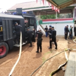 Brimob Jambi Peduli, Batalyon B Pelopor Salurkan Bantuan Air Bersih ke Pesantren