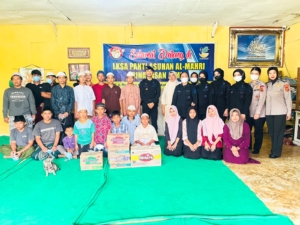 Peduli Dampak Kabut Asap Karhutla, Satbrimob Polda Jambi Salurkan Bantuan ke Panti Asuhan