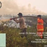 Tim Gabungan Padamkan Karhutla di Tahura Sungai Aur dan Lahan Desa Sumber Jaya Muaro Jambi
