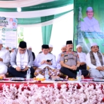 Wakapolda Jambi Hadiri Haul Akbar Syekh Abdul Qodir Al Jailani dan Harlah Majelis Al-Hidayah ke-7